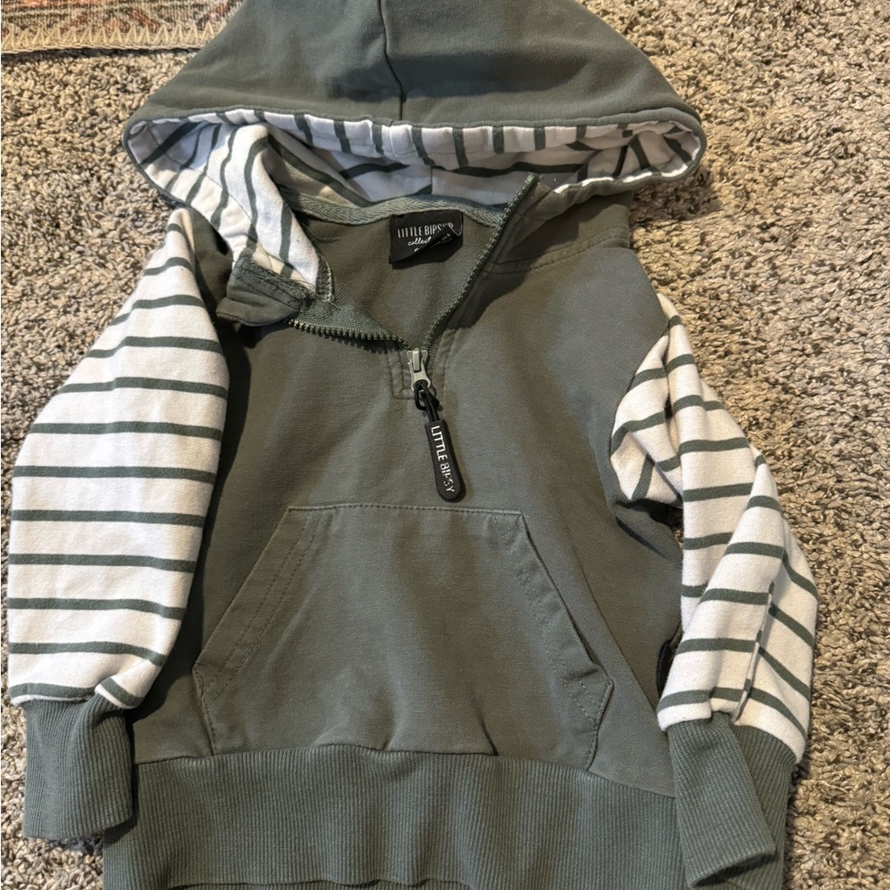 Little Bipsy hoodie. Size 6-12